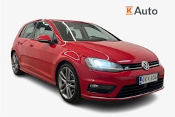 Punainen Volkswagen GOLF 2014 kuva 1.