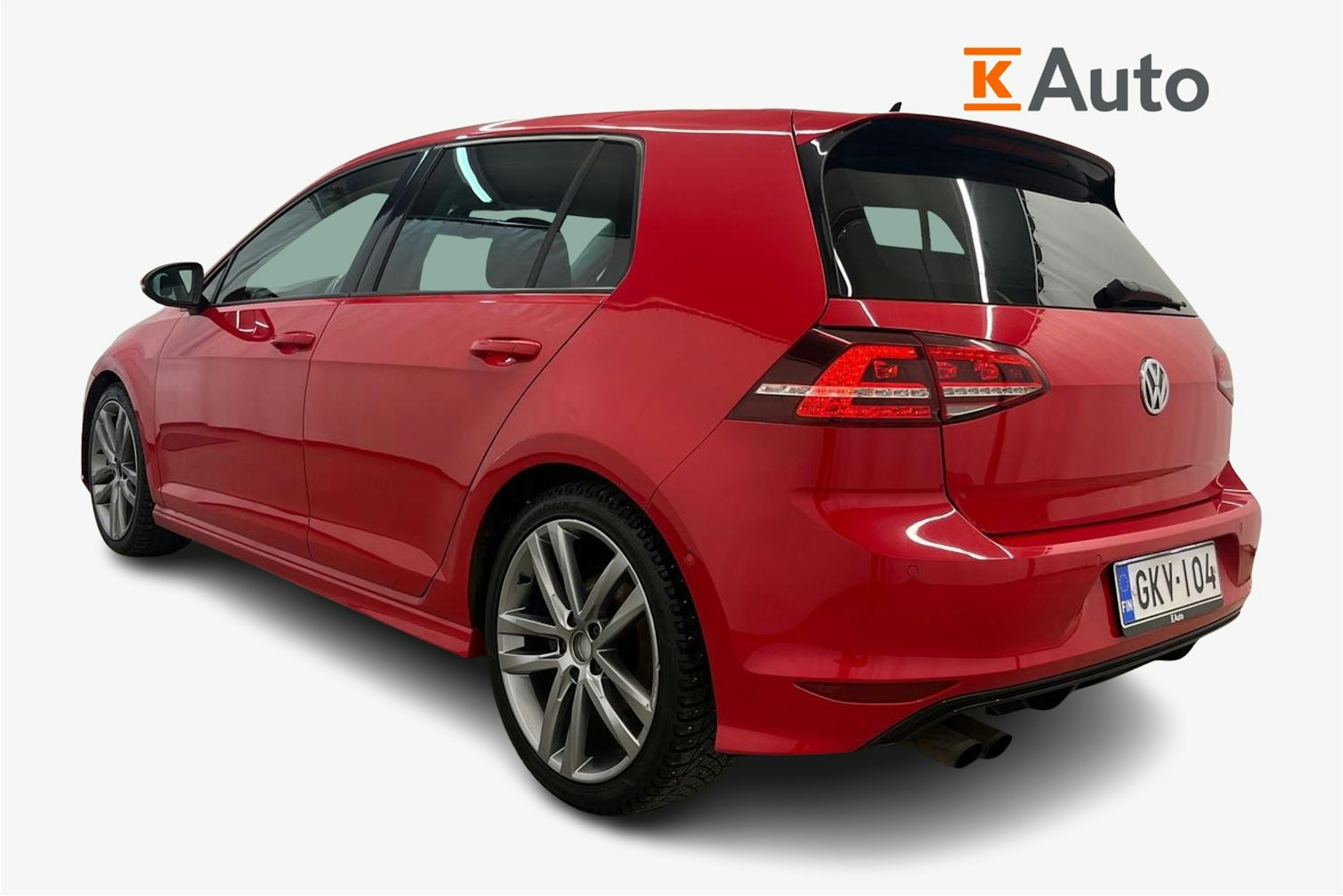 Punainen Volkswagen GOLF 2014 kuva 2.