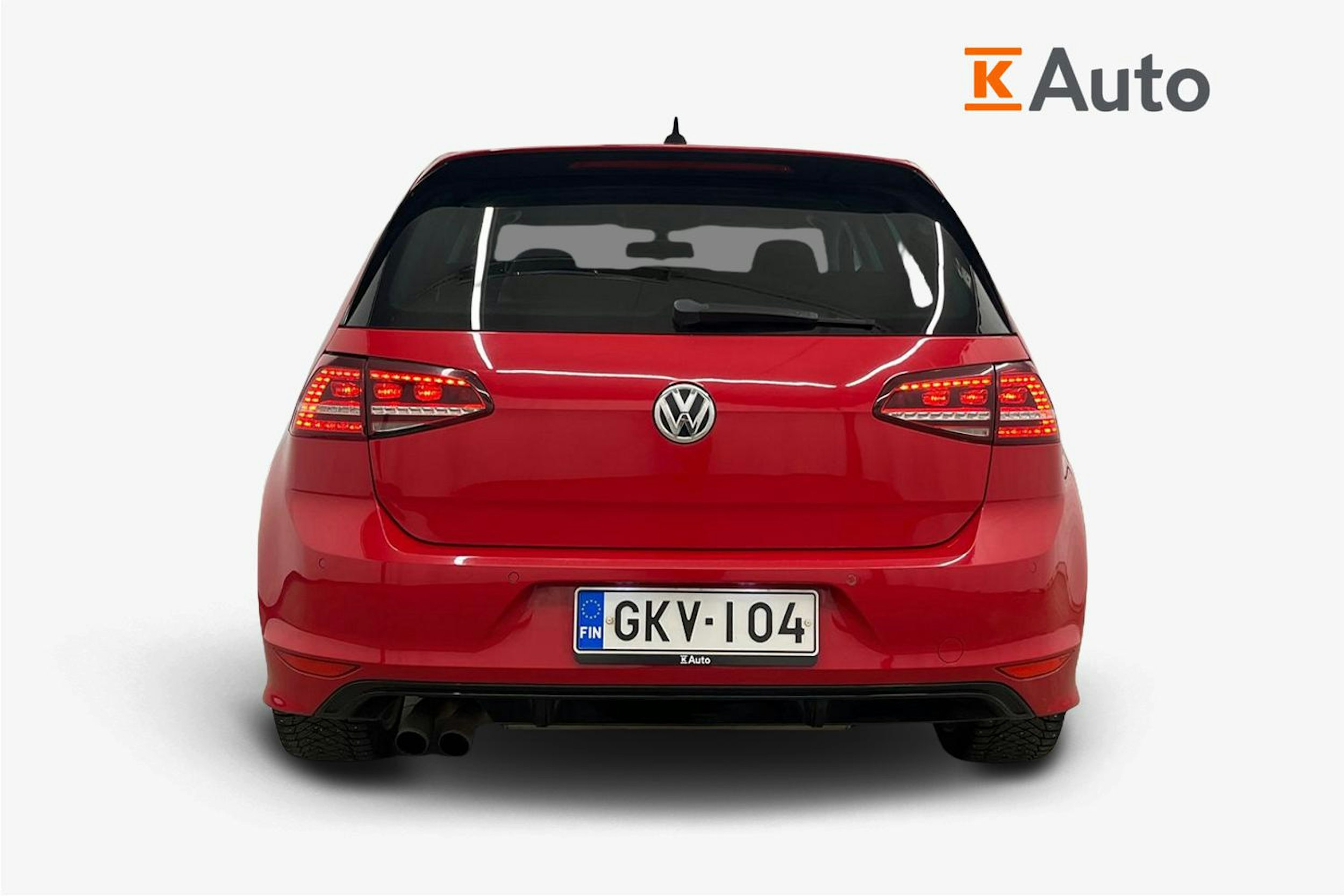 Punainen Volkswagen GOLF 2014 kuva 3.