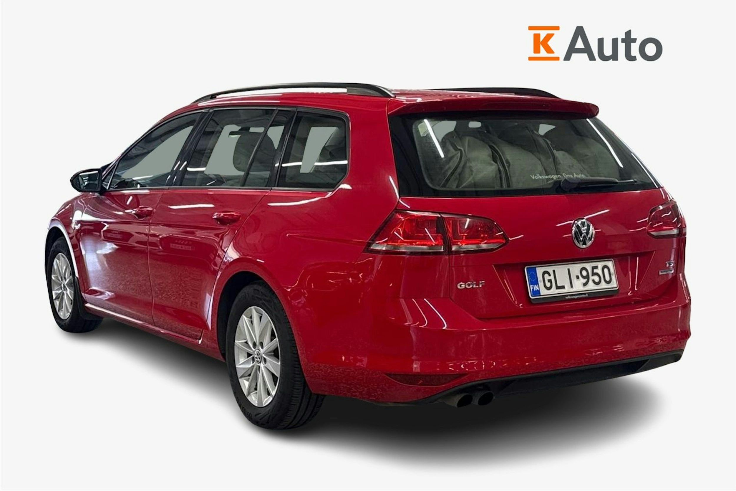 Punainen Volkswagen GOLF 2014 kuva 2.