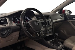 Punainen Volkswagen GOLF 2014 kuva 3.