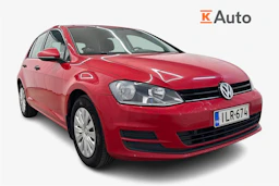 punainen Volkswagen Golf 2014 kuva 1.