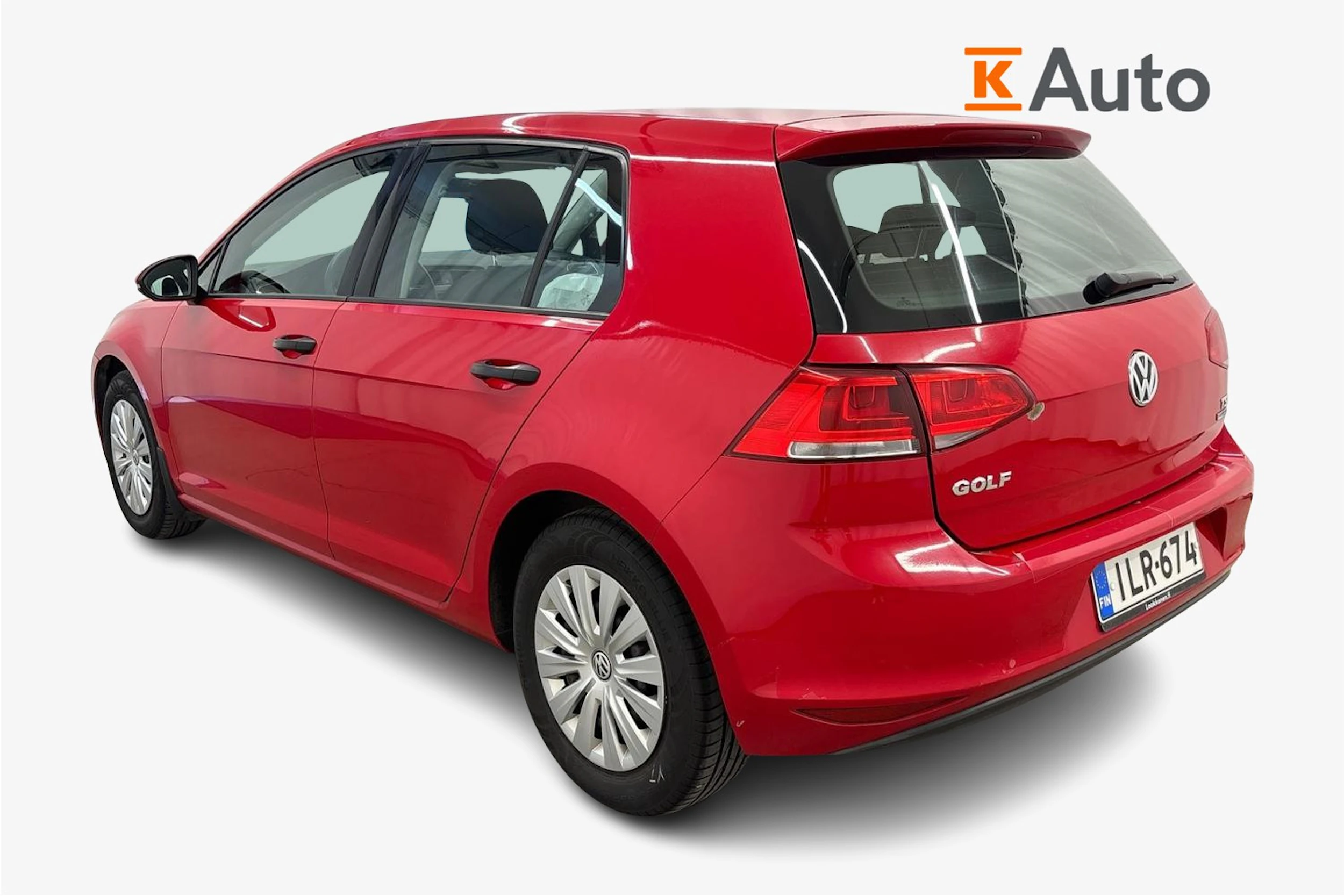 punainen Volkswagen Golf 2014 kuva 3.