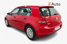 punainen Volkswagen Golf 2014 kuva 3.