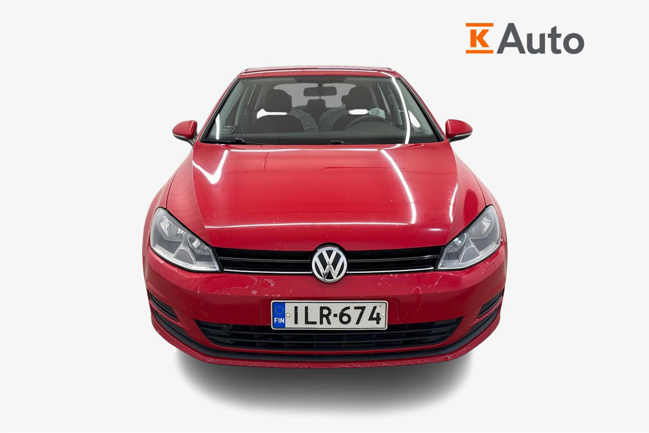 punainen Volkswagen Golf 2014 kuva 5.