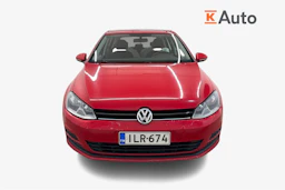 punainen Volkswagen Golf 2014 kuva 5.