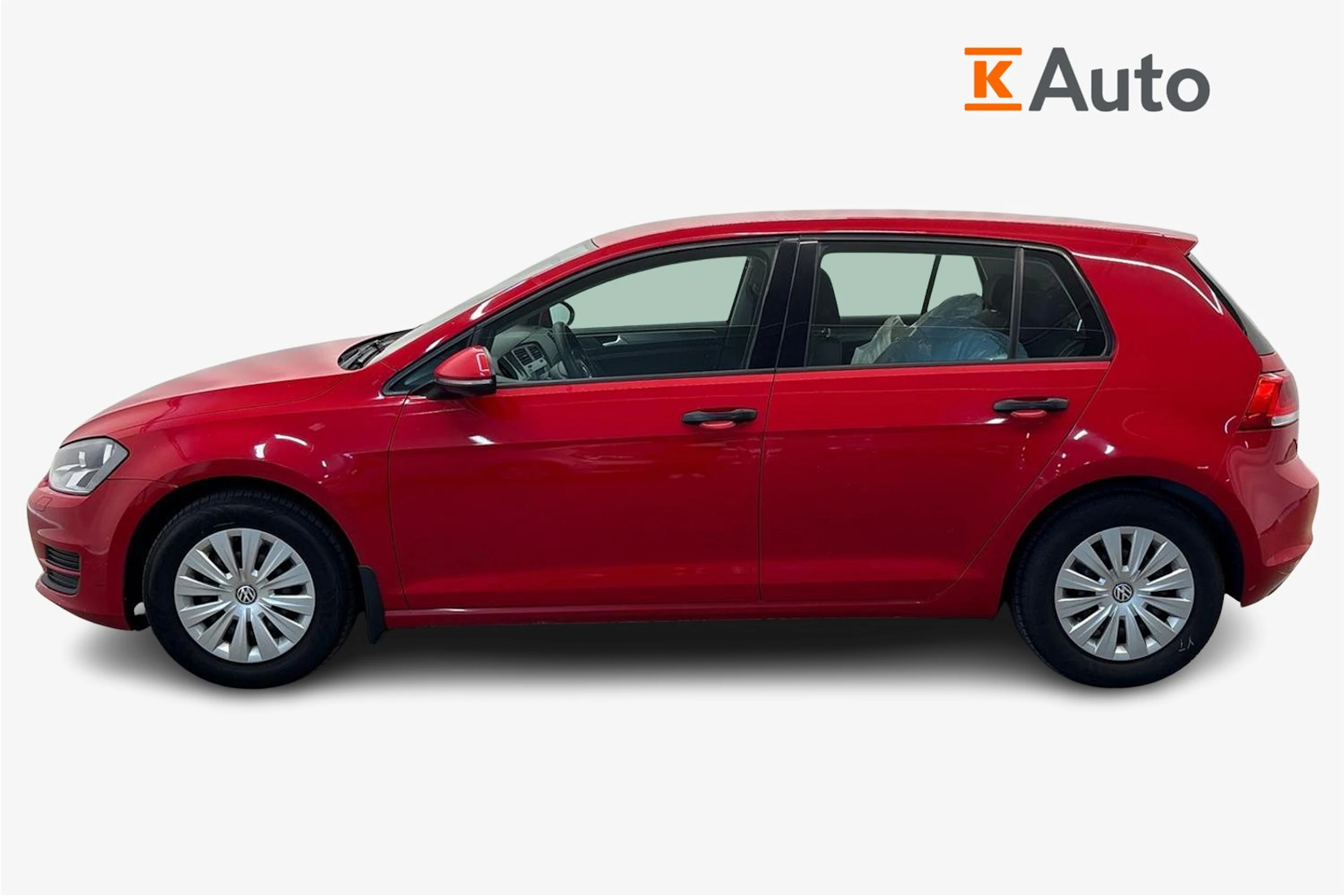 punainen Volkswagen Golf 2014 kuva 7.