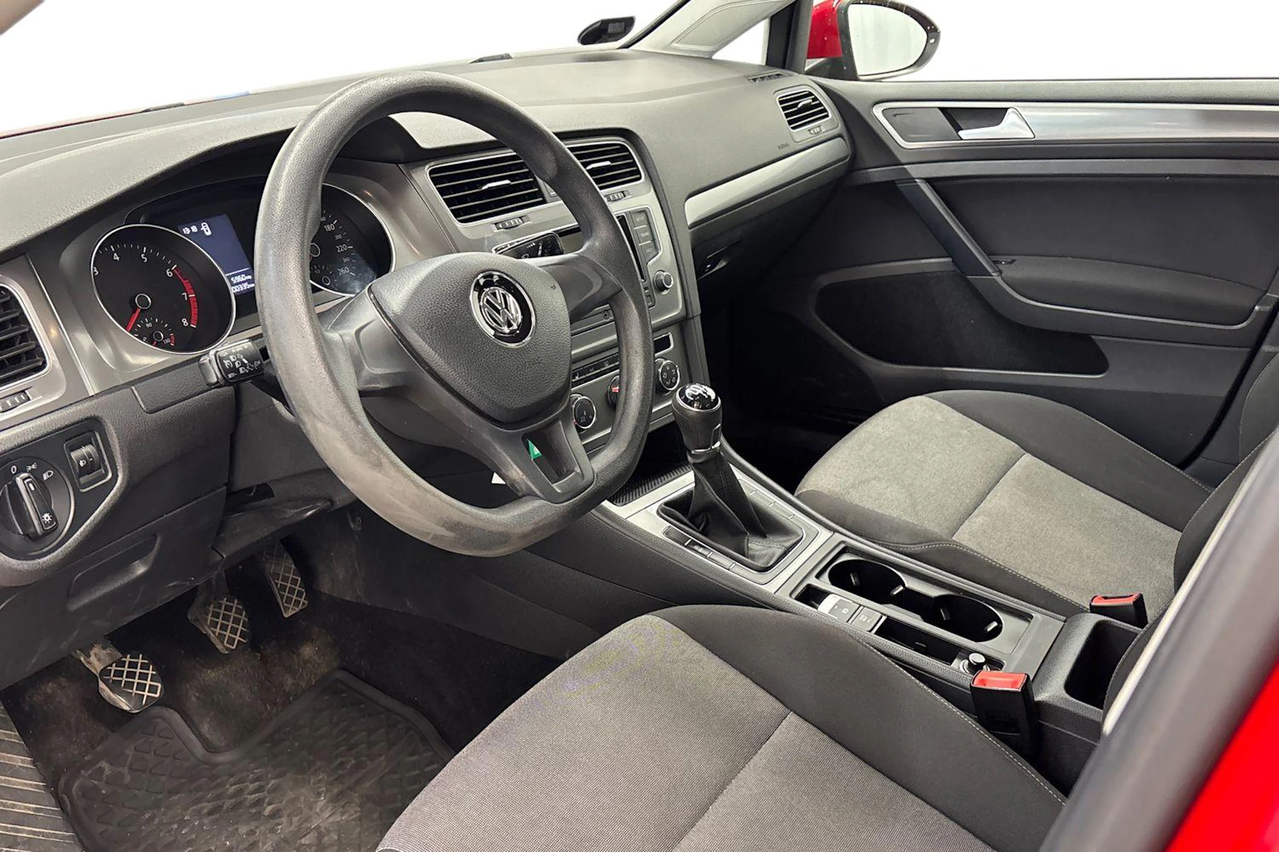 punainen Volkswagen Golf 2014 kuva 8.