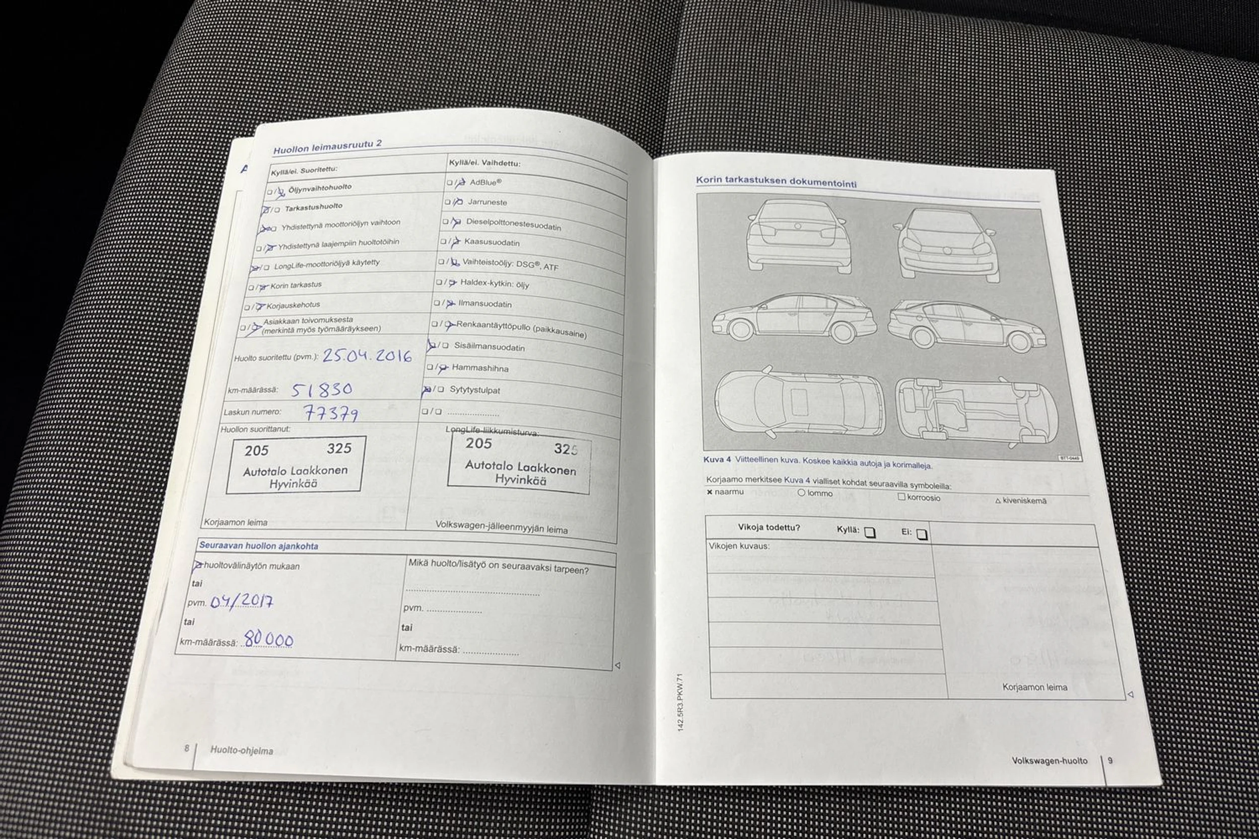 punainen Volkswagen Golf 2014 kuva 19.