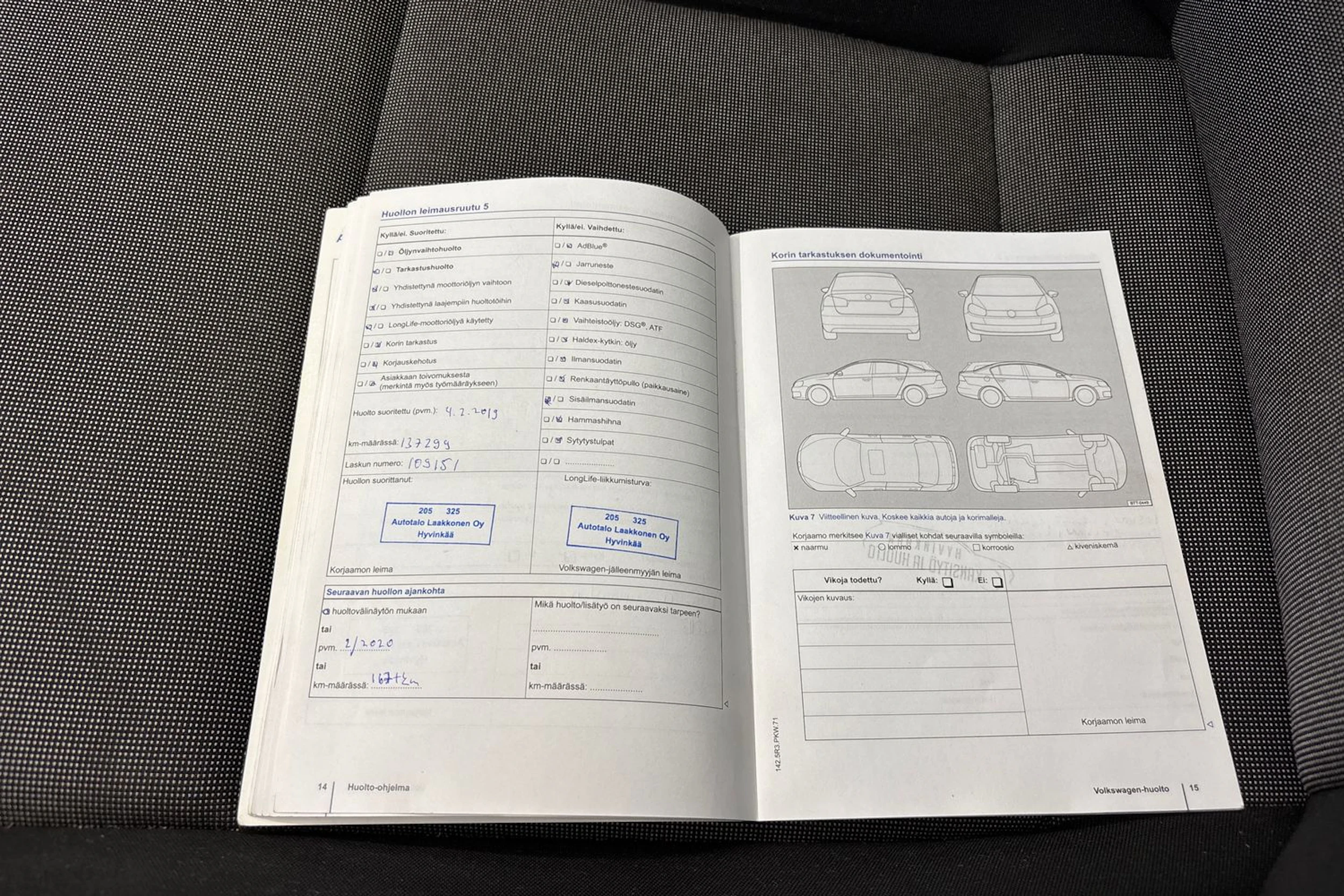 punainen Volkswagen Golf 2014 kuva 22.