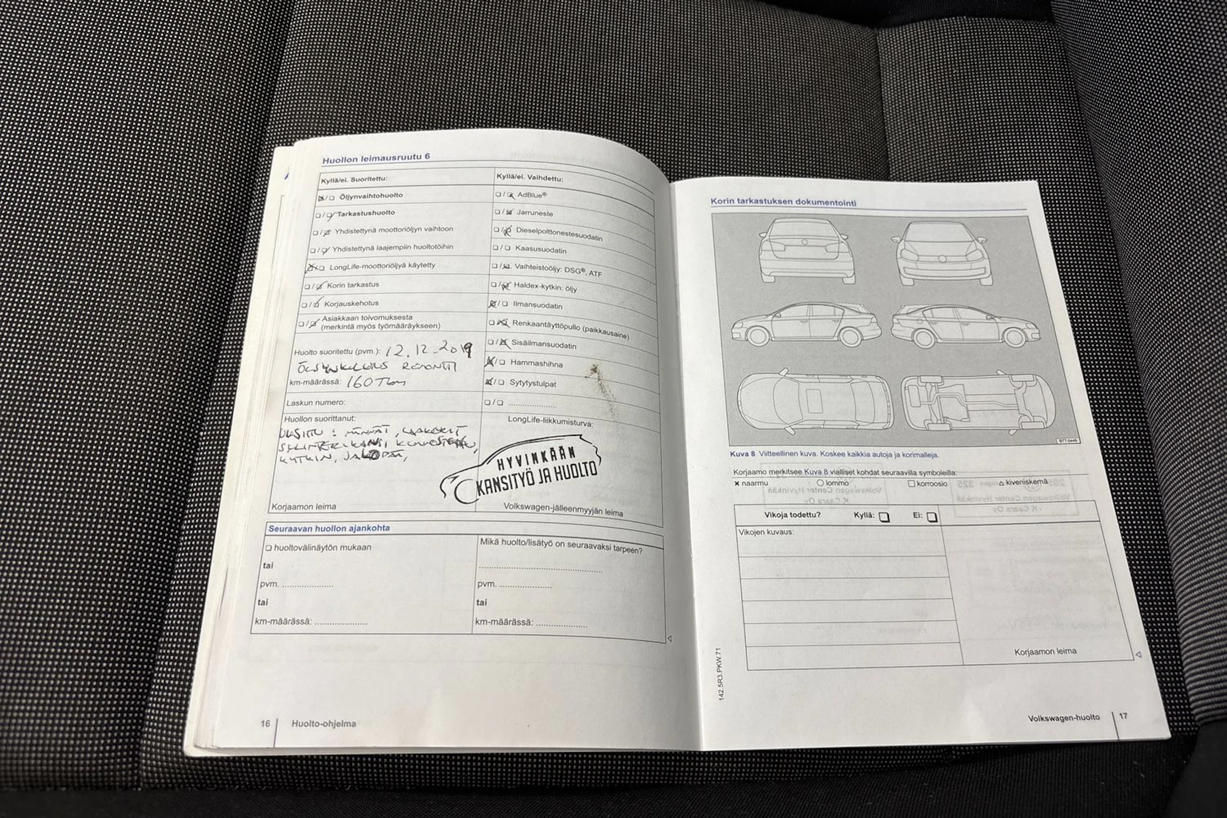 punainen Volkswagen Golf 2014 kuva 23.