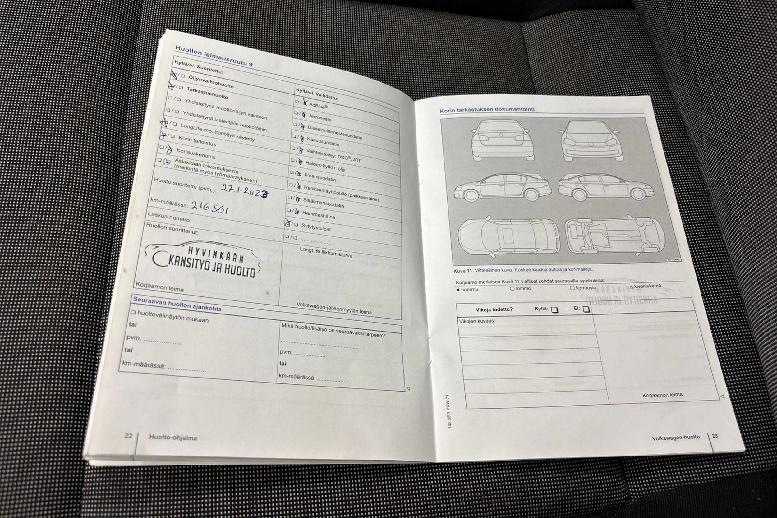 punainen Volkswagen Golf 2014 kuva 26.