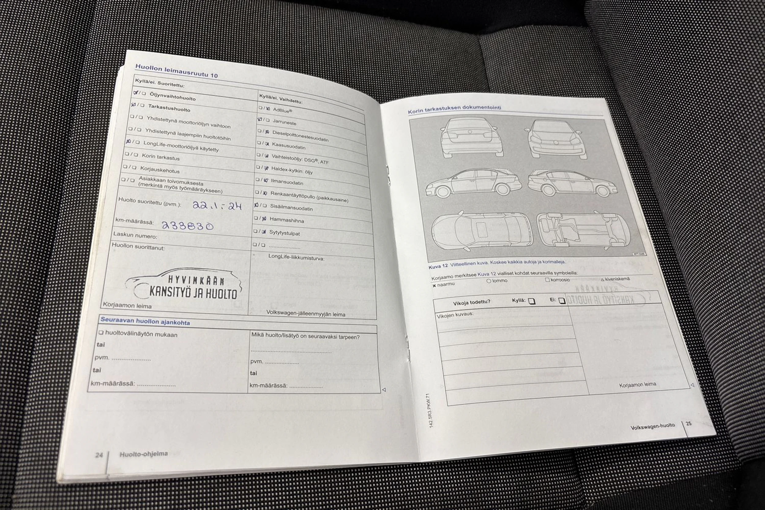 punainen Volkswagen Golf 2014 kuva 27.