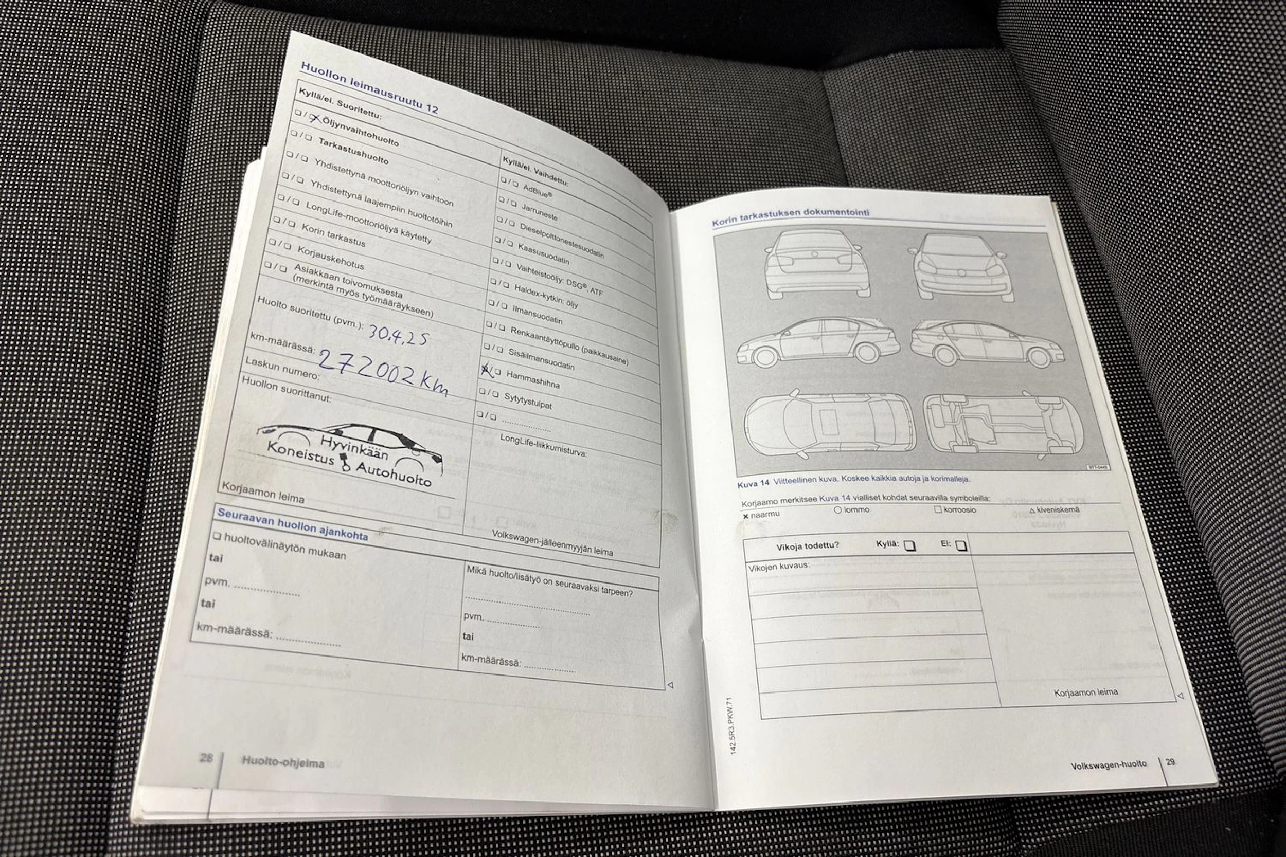 punainen Volkswagen Golf 2014 kuva 29.