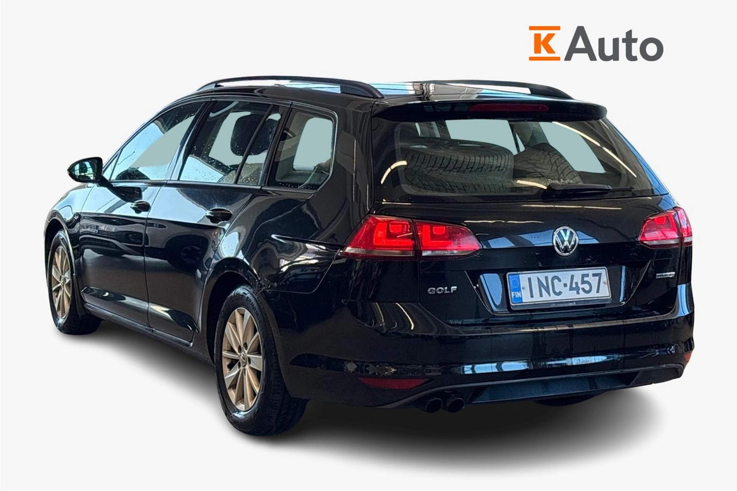 musta Volkswagen Golf 2014 kuva 2.