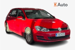 punainen Volkswagen Golf 2014 kuva 1.