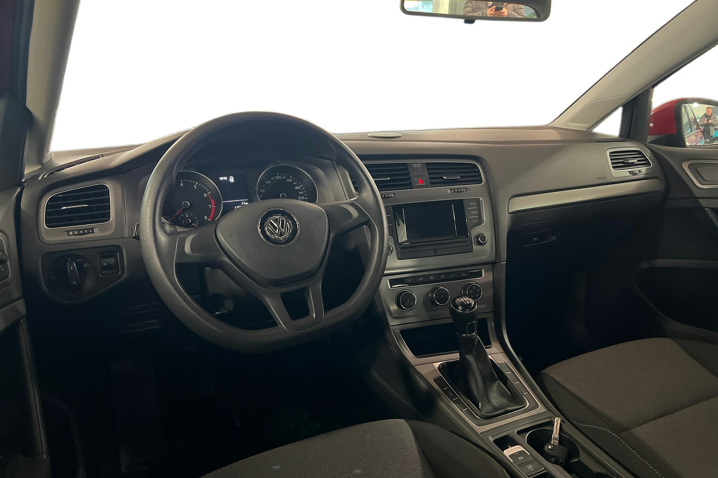 punainen Volkswagen Golf 2014 kuva 9.