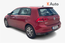 punainen Volkswagen Golf 2014 kuva 2.