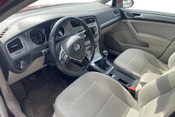 punainen Volkswagen Golf 2014 kuva 3.