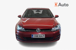 punainen Volkswagen Golf 2014 kuva 4.