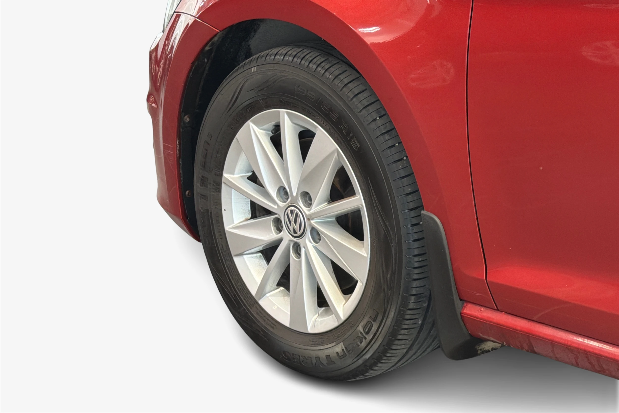 punainen Volkswagen Golf 2014 kuva 9.