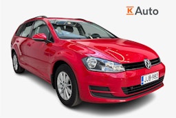 punainen Volkswagen Golf 2014 kuva 1.
