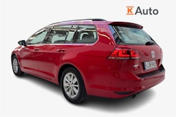 punainen Volkswagen Golf 2014 kuva 2.