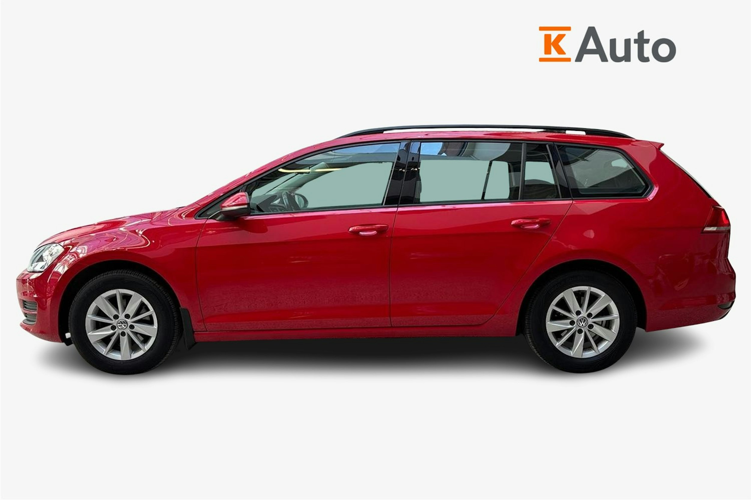 punainen Volkswagen Golf 2014 kuva 6.