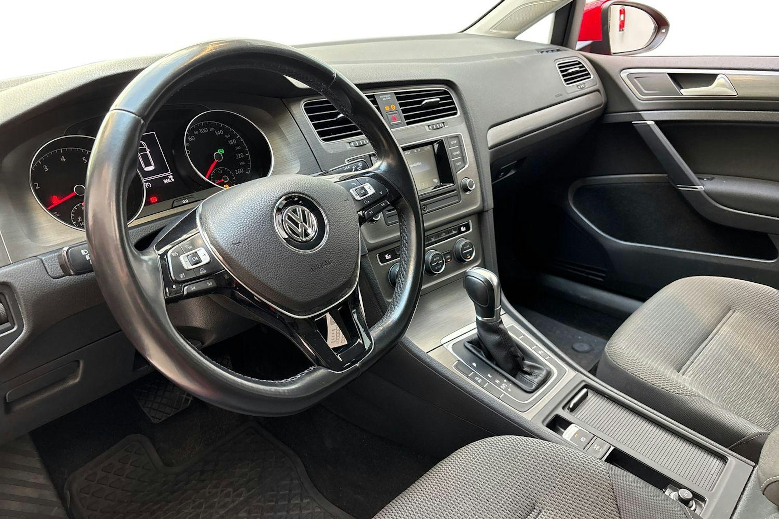 punainen Volkswagen Golf 2014 kuva 7.