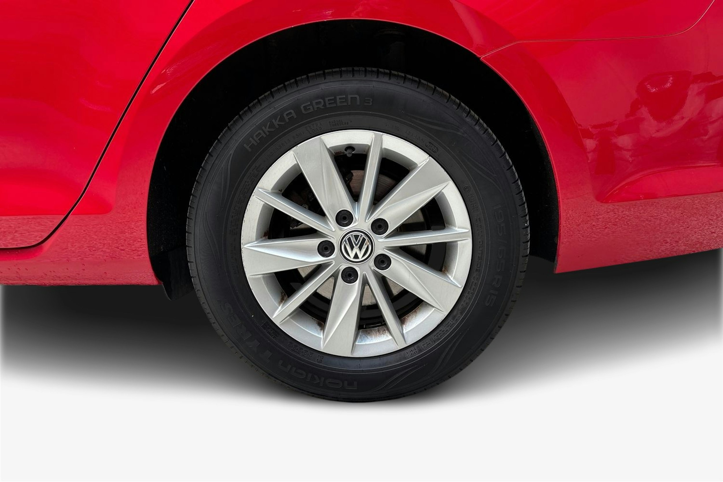 punainen Volkswagen Golf 2014 kuva 11.