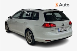 valkoinen Volkswagen Golf 2014 kuva 2.