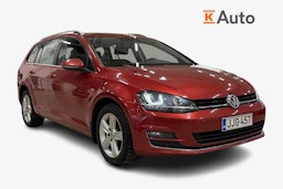 punainen Volkswagen Golf 2014 kuva 1.