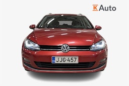 punainen Volkswagen Golf 2014 kuva 5.