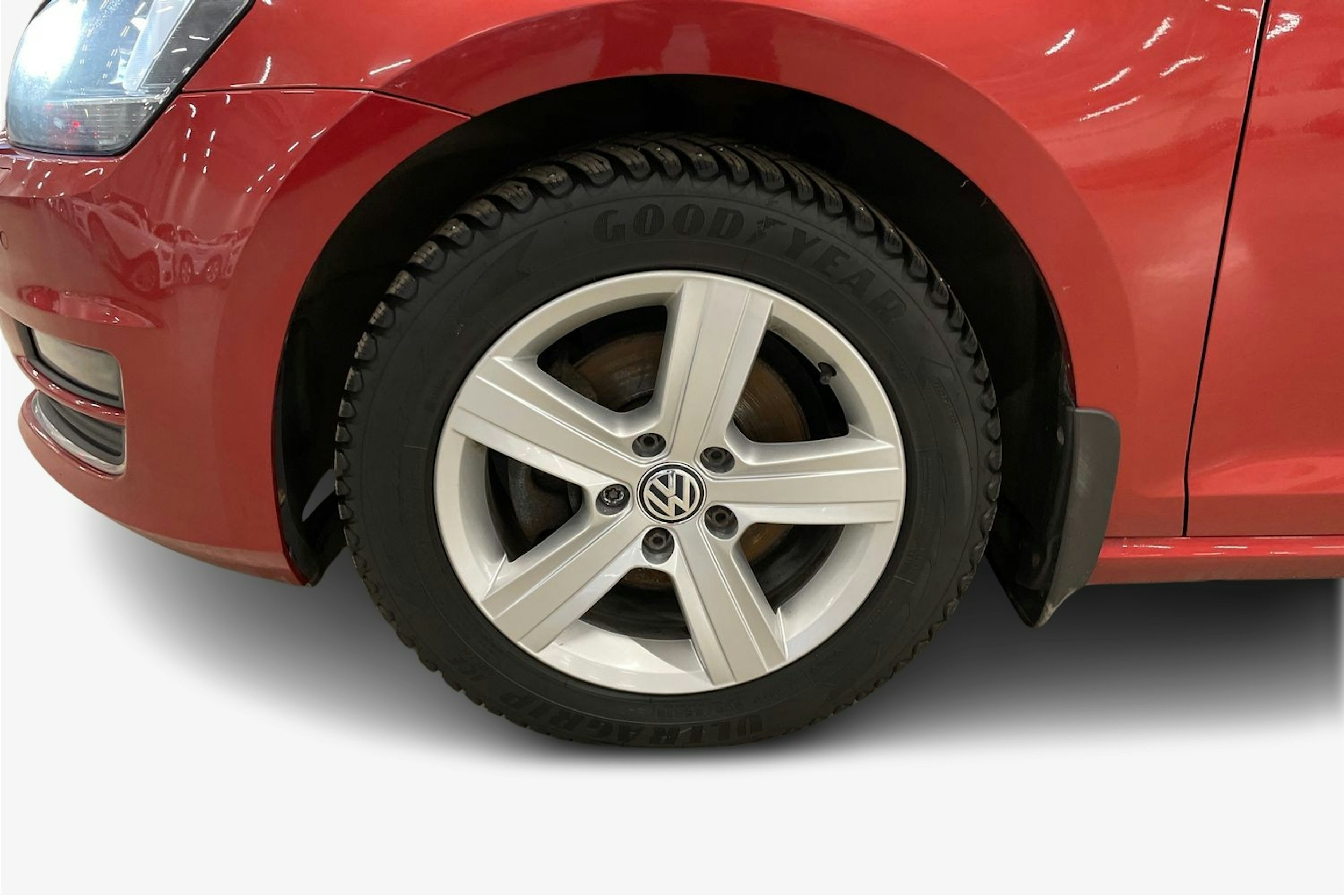 punainen Volkswagen Golf 2014 kuva 11.