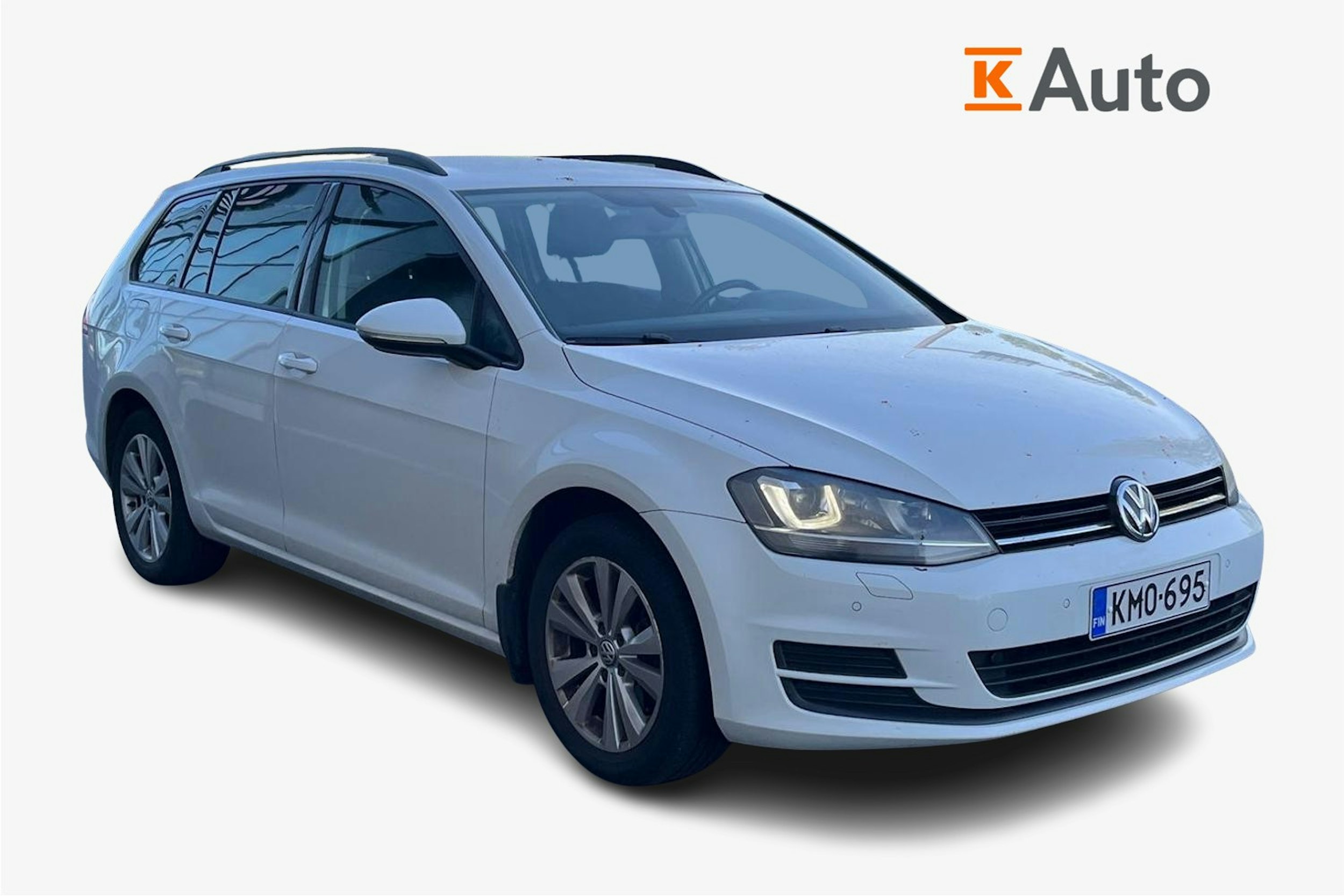 valkoinen Volkswagen Golf 2014 kuva 1.