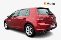 punainen Volkswagen Golf 2014 kuva 2.
