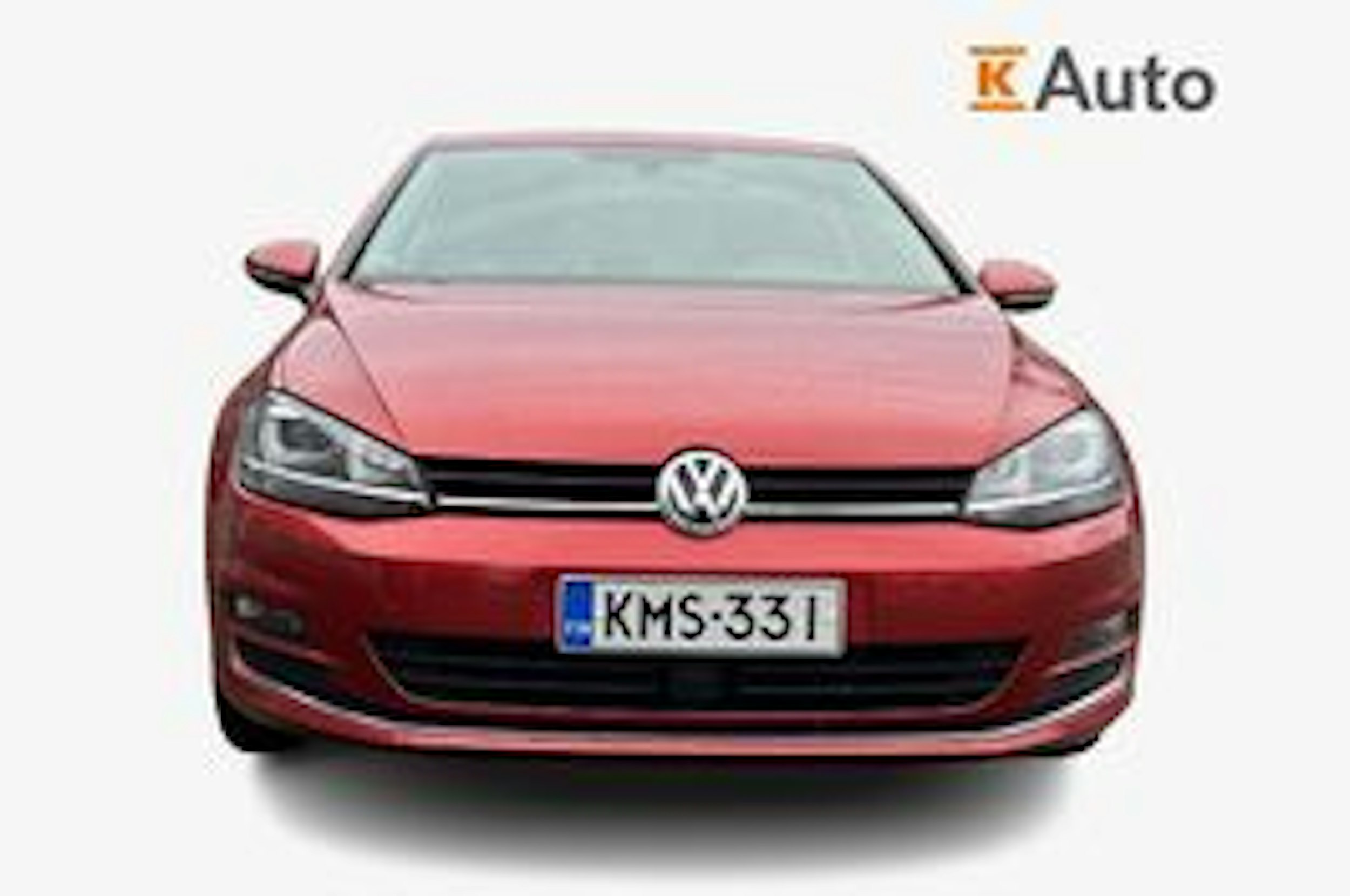 punainen Volkswagen Golf 2014 kuva 4.