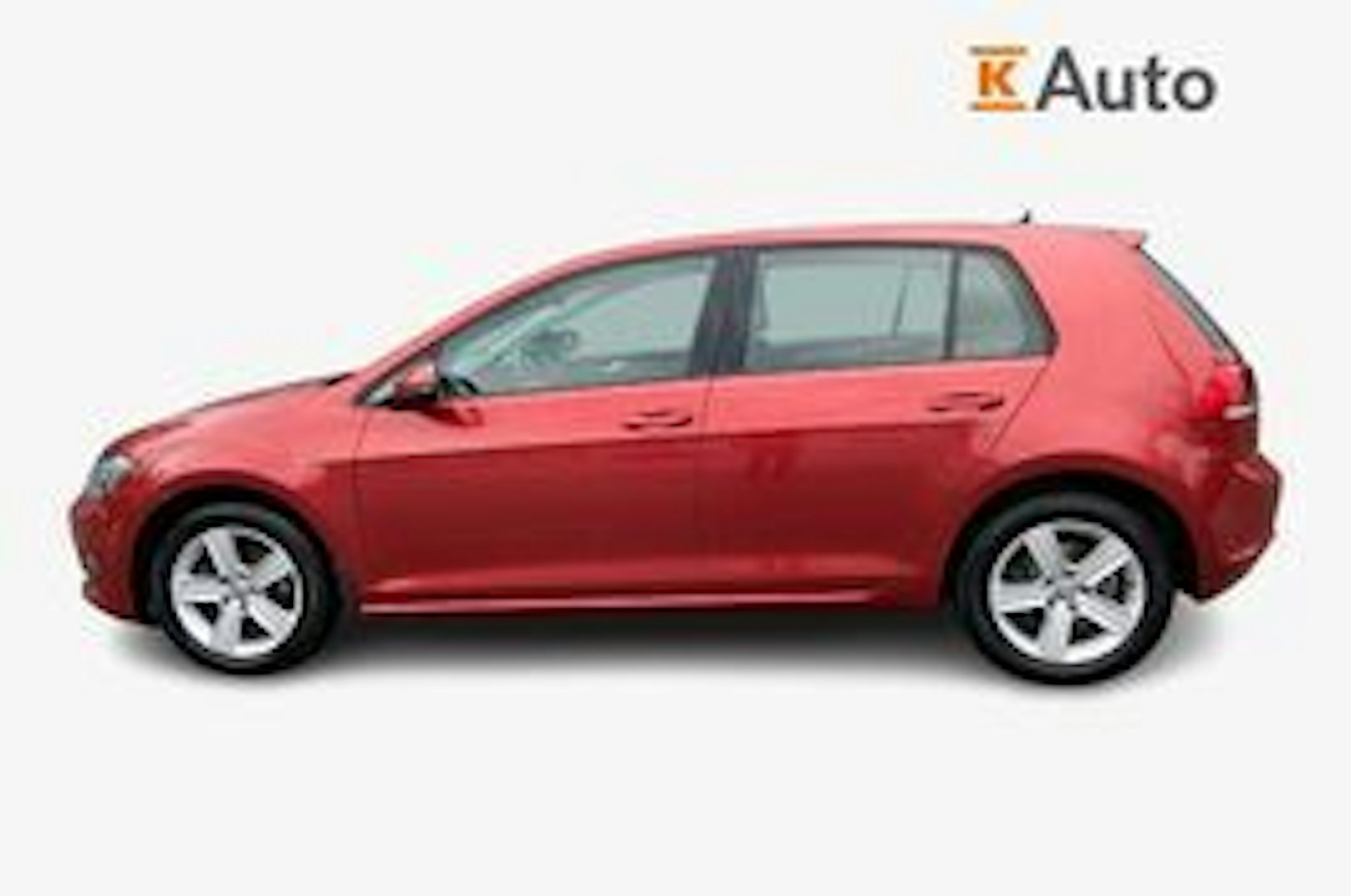 punainen Volkswagen Golf 2014 kuva 5.
