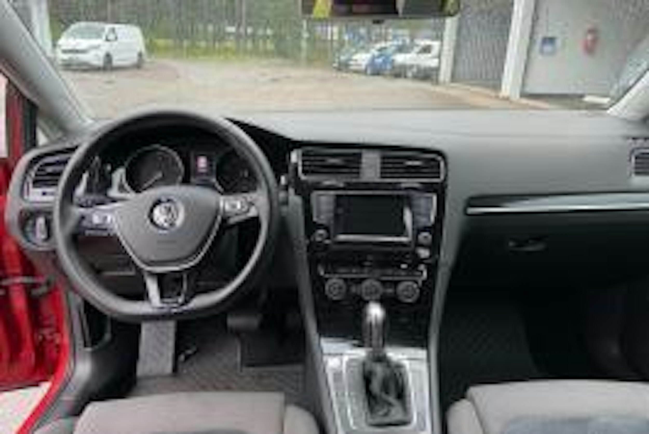 punainen Volkswagen Golf 2014 kuva 7.