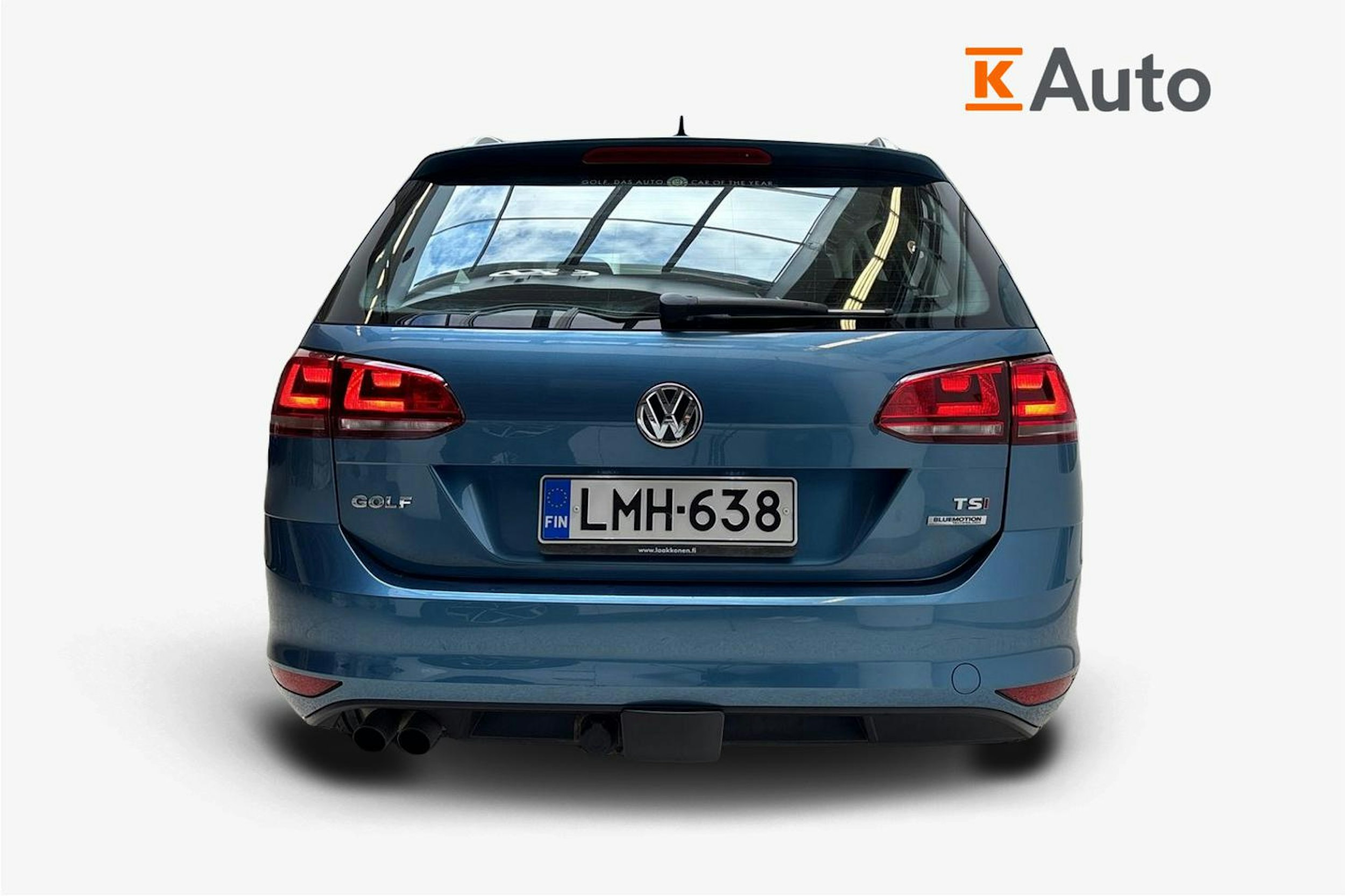 sininen Volkswagen Golf 2014 kuva 3.