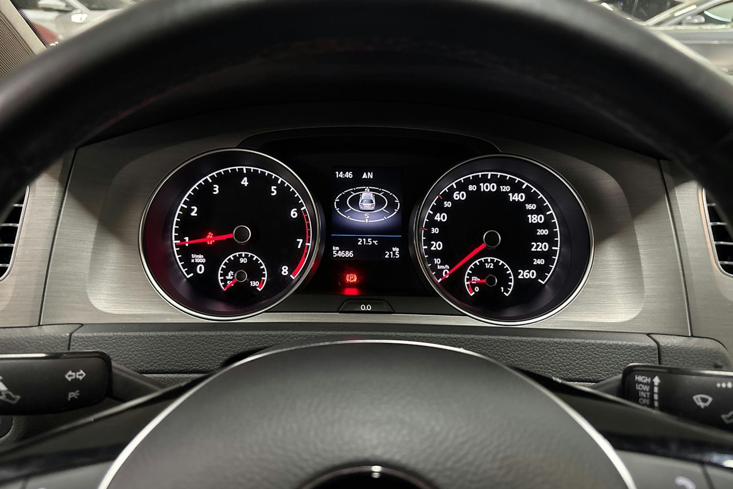 Sininen Volkswagen GOLF 2014 kuva 17.