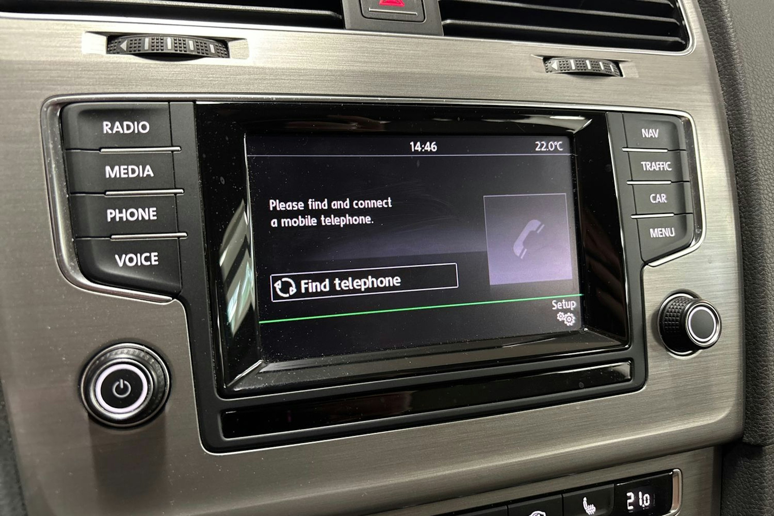 Sininen Volkswagen GOLF 2014 kuva 19.