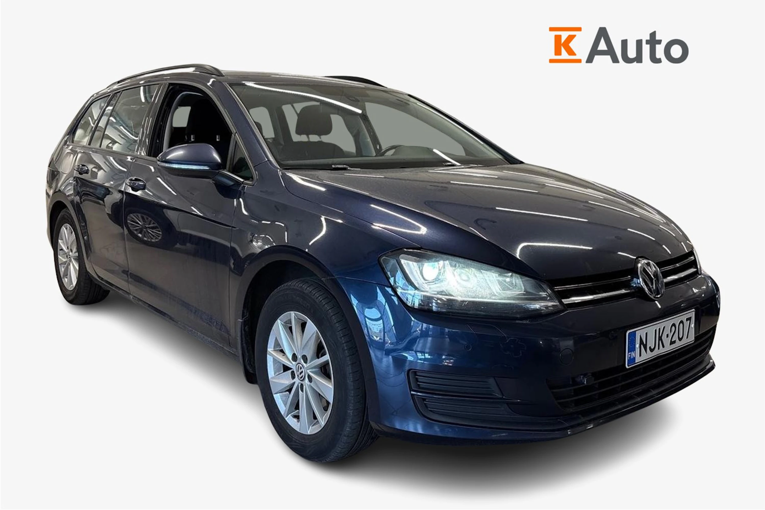sininen Volkswagen Golf 2014 kuva 1.