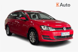punainen Volkswagen Golf 2014 kuva 1.