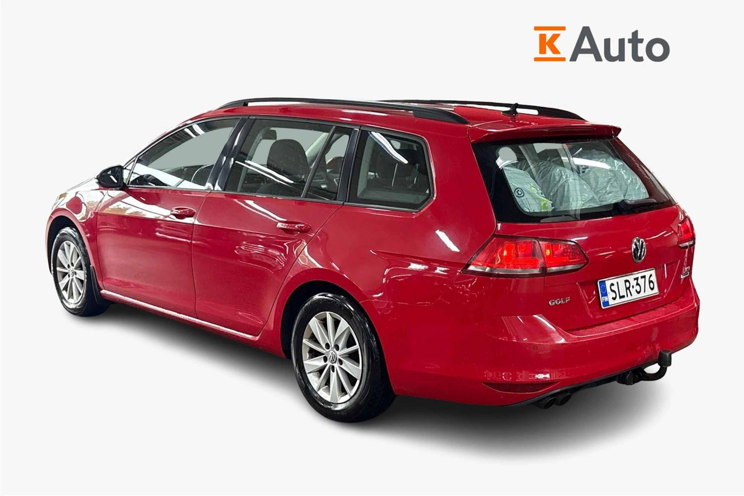 punainen Volkswagen Golf 2014 kuva 2.