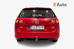 punainen Volkswagen Golf 2014 kuva 3.