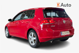 punainen Volkswagen Golf 2015 kuva 2.