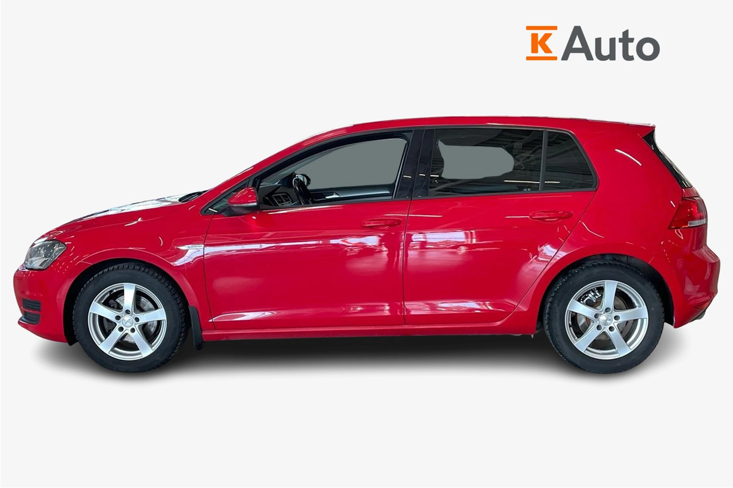 punainen Volkswagen Golf 2015 kuva 5.