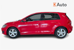 punainen Volkswagen Golf 2015 kuva 5.