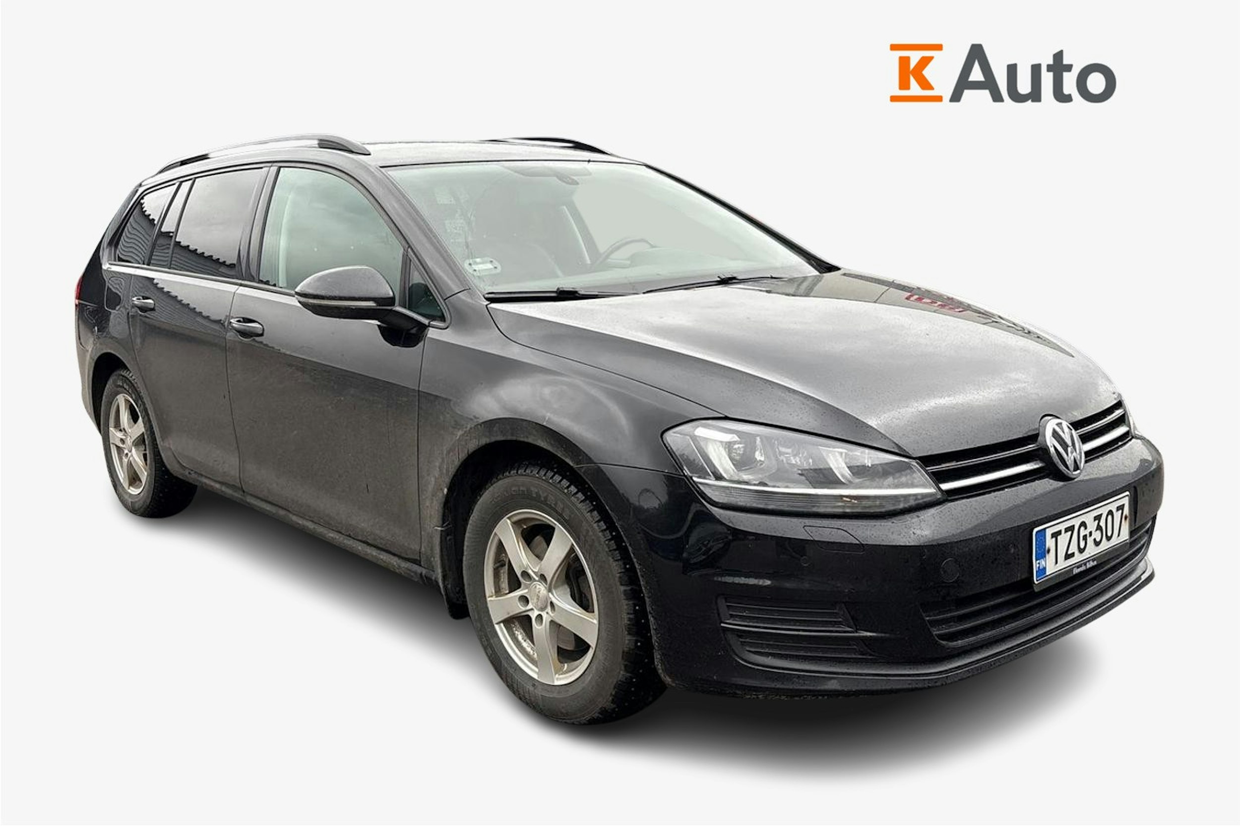 musta Volkswagen Golf 2014 kuva 1.